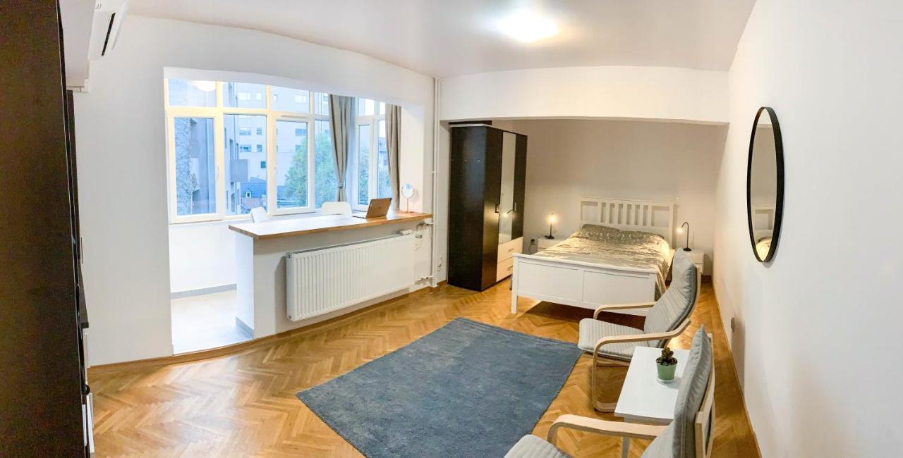 Luterana Studio Apartment Bükreş Dış mekan fotoğraf