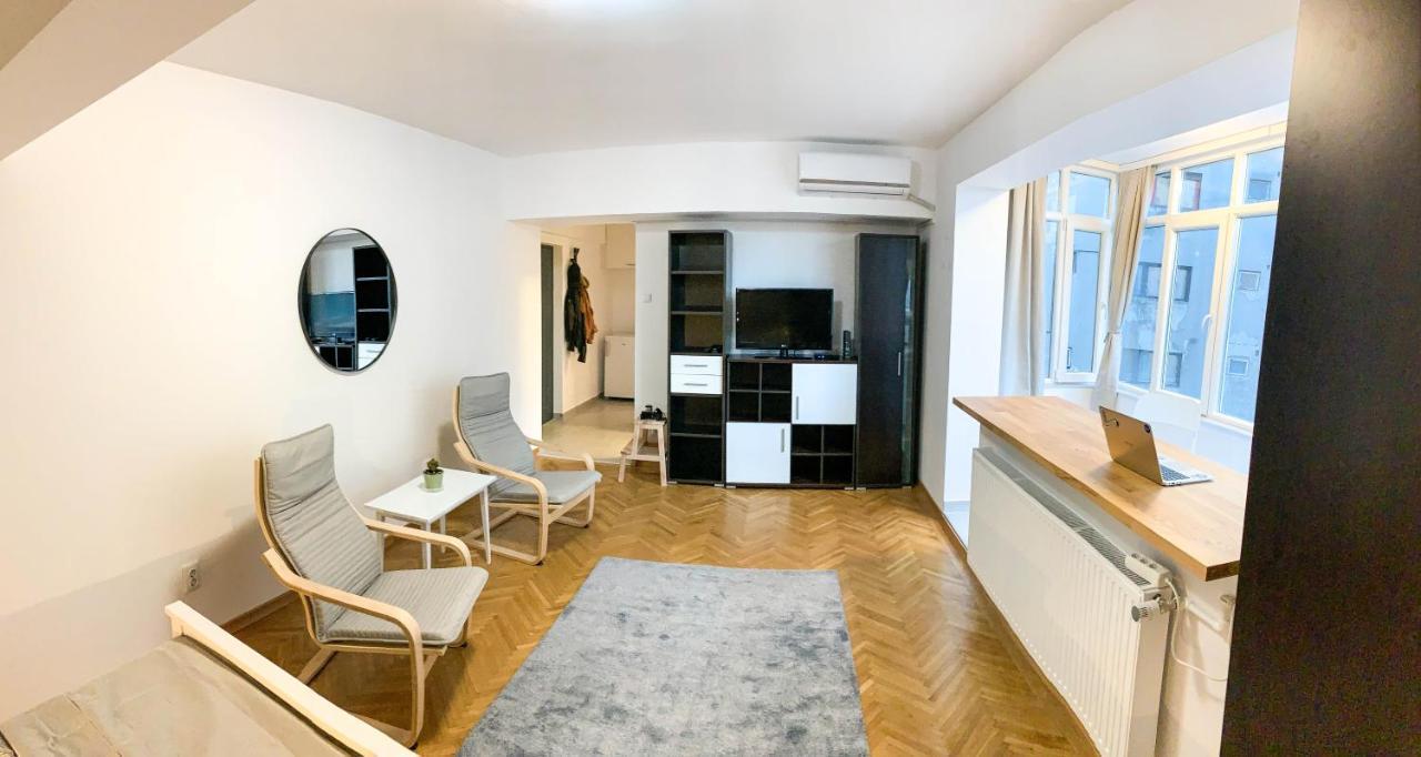 Luterana Studio Apartment Bükreş Dış mekan fotoğraf